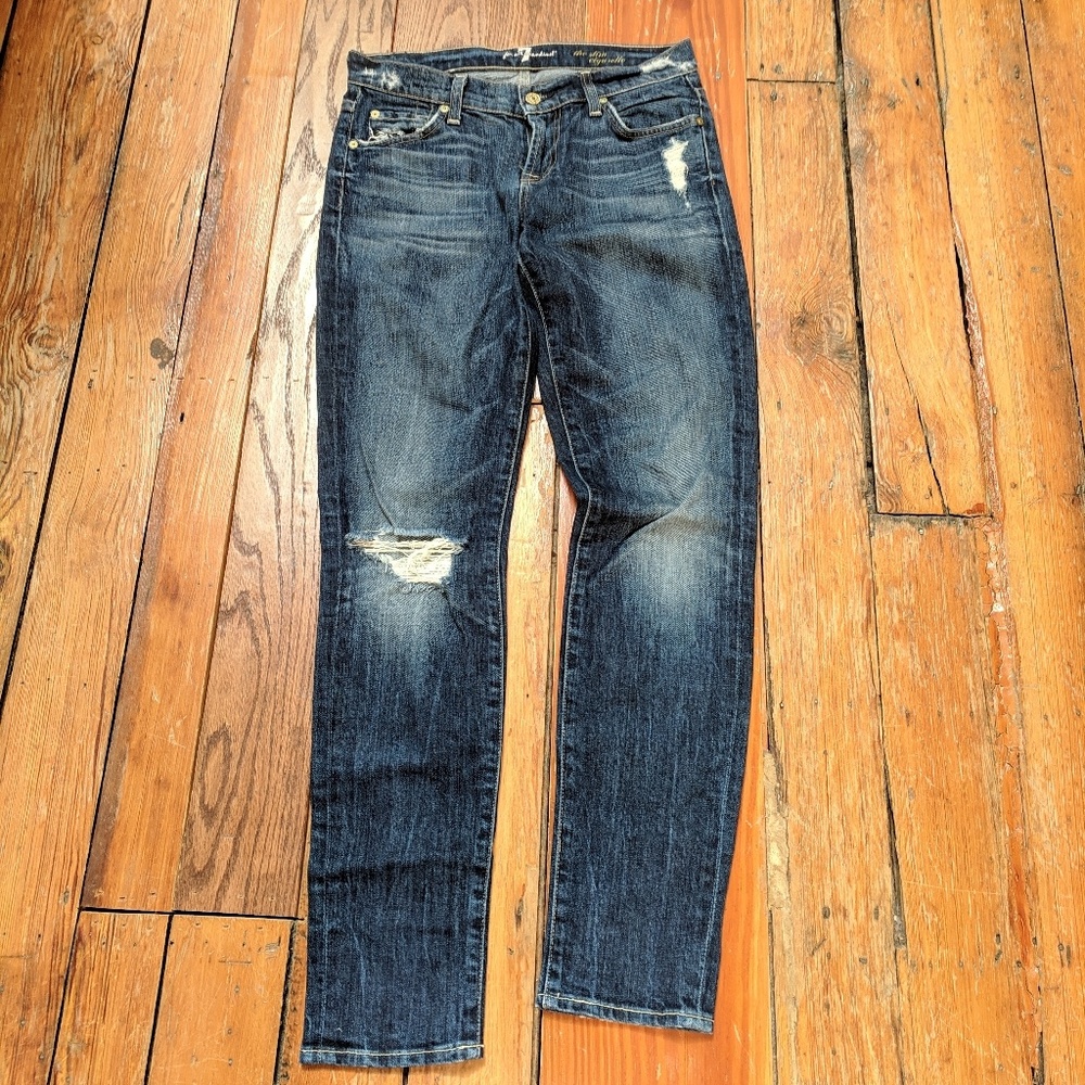 7 For all Mankind "the slim cigarette"